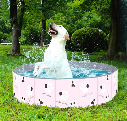 Portable Foldable Dog Swimming Pool for Bathing